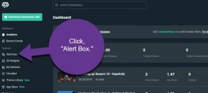 Streamlabs Alert Box
