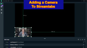 Adding Camera Streamlabs OBS