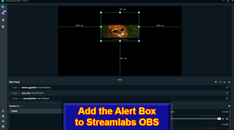 How to Add the Alert Box to Streamlabs OBS » Colorado Plays