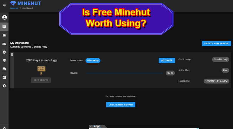 Free Minehut