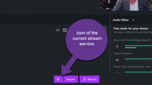 Stream Service Icon