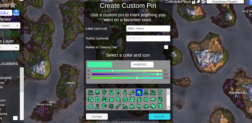 Creating Custom Pins