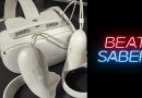 Playing Beat Saber